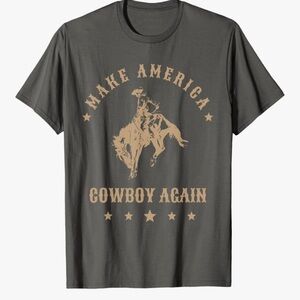 Make America cowboy again,‎ T-shirt, size medium